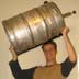 How much is inside a keg?