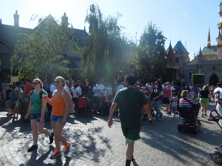Disneyland Fantasyland Courtyard Picture