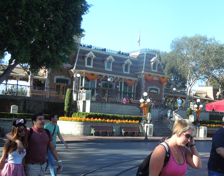 Disneyland Train Station Picture