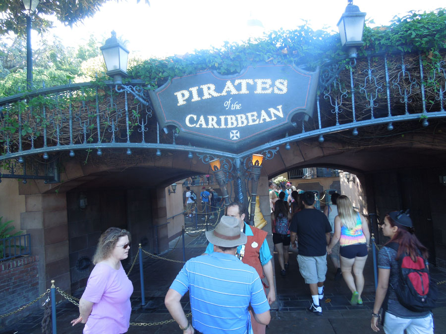 Pirates of the Caribbean in Disneyland