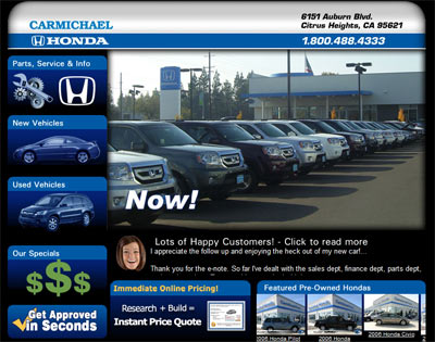 Carmichael honda service dept #4