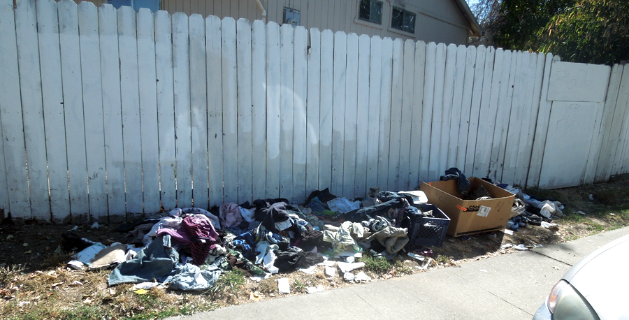 Clothes Dumped