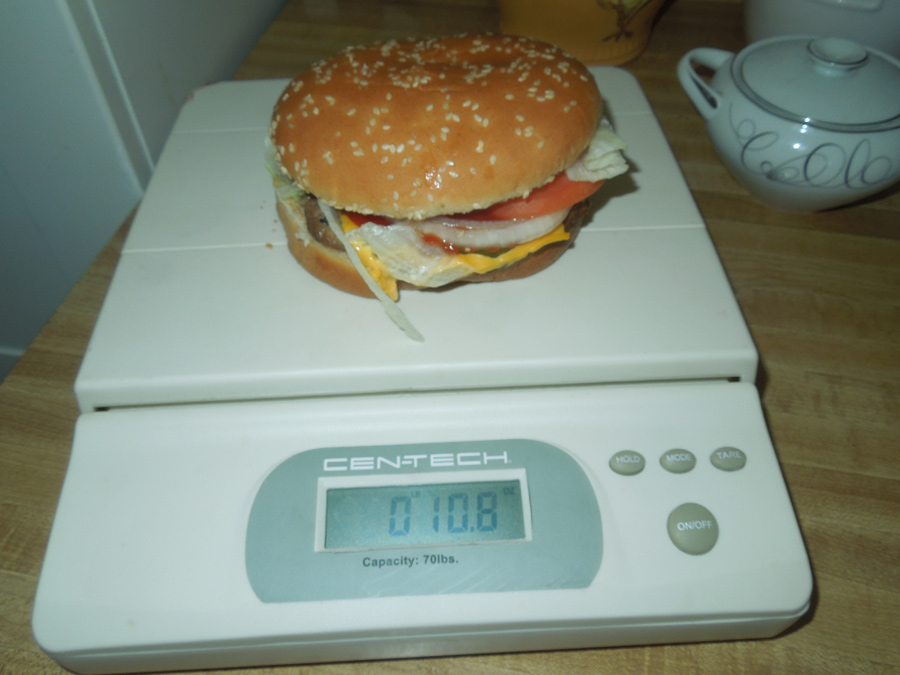 The Weight of a Whopper with Cheese