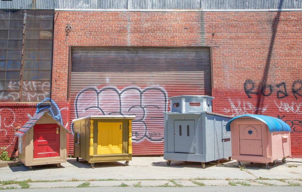 Tiny house as homeless shelter