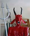 Paper Mache Satan