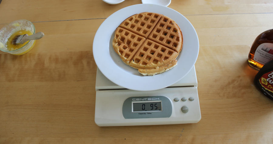 How Much is Inside Waffles?