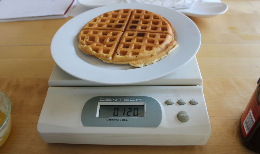 How Much is Inside Waffles?