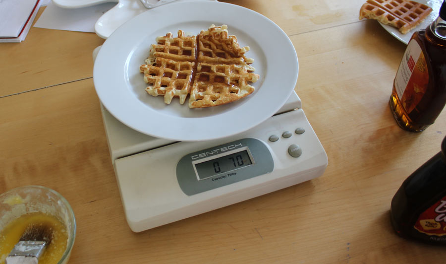 How Much is Inside Waffles?