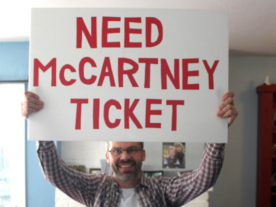 Getting a McCartney Ticket