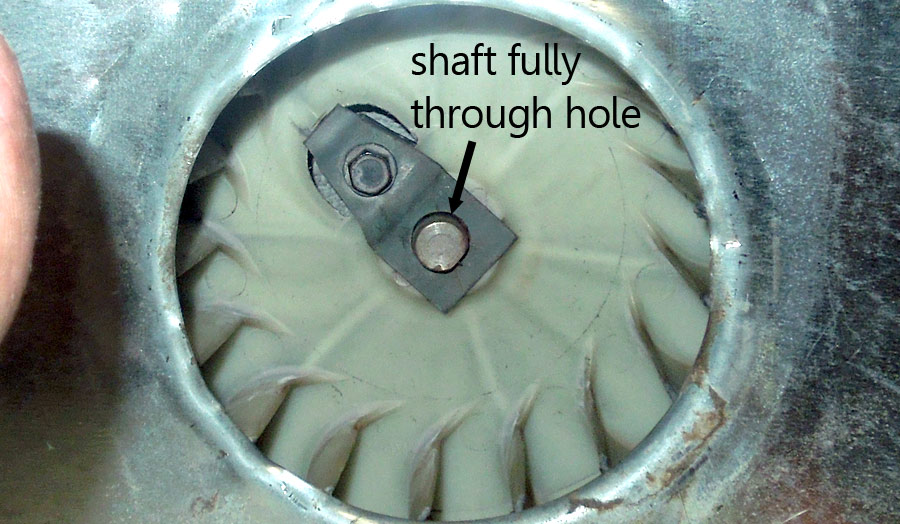 Shaft Through hole