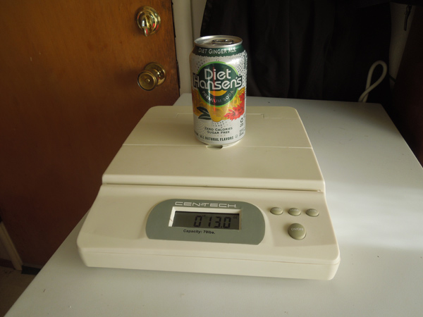 How Much Does A Soda Can Weigh 