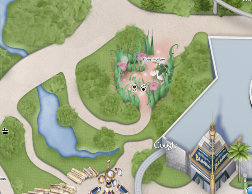Disneyland's Pixie Hollow