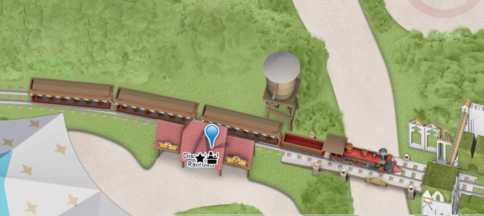 Toon Town Railroad Station