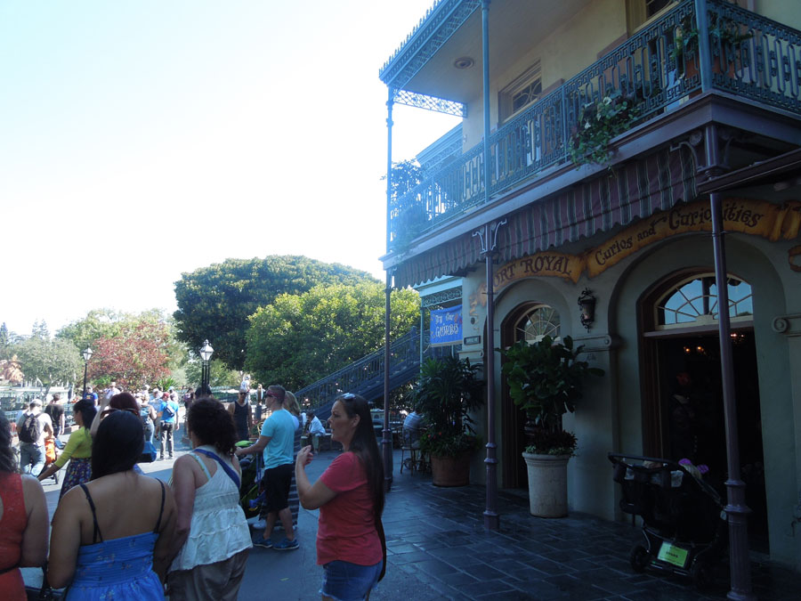 Streets of New Orleans Square in Disneyland